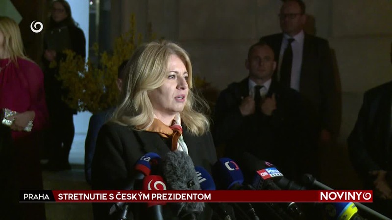 STRETNUTIE S ČESKÝM PREZIDENTOM