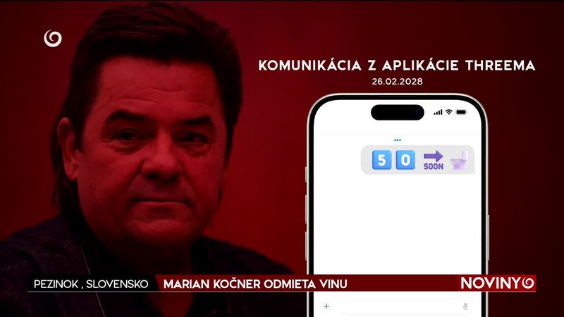 MARIAN KOČNER ODMIETA VINU