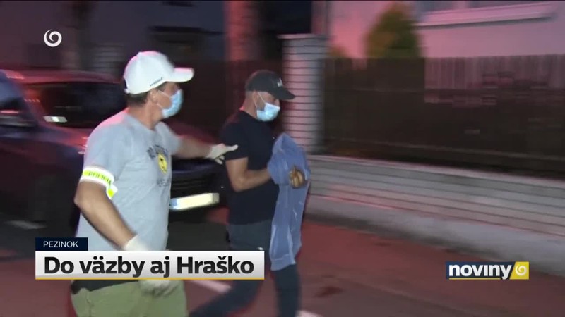 Do väzby aj Hraško