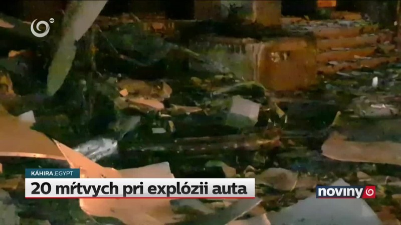 20 mŕtvych pri explózii auta