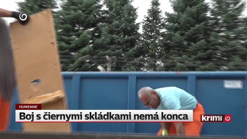 Boj s čiernymi skládkami nemá konca