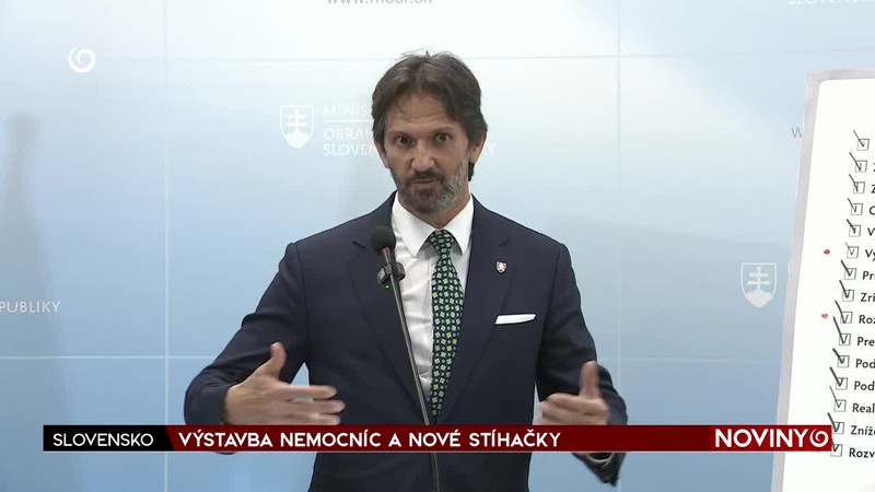 VÝSTAVBA NEMOCNÍC A NOVÉ STÍHAČKY