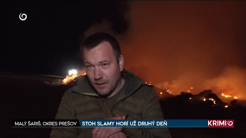 STOH SLAMY HORÍ UŽ DRUHÝ DEŇ