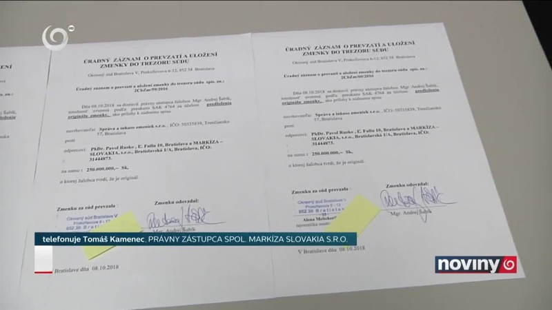 Marián Kočner odovzdal zmenky súdu