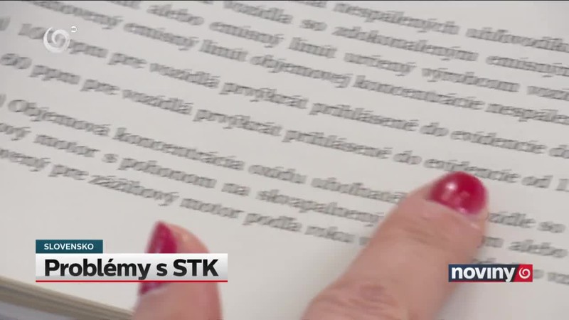 Problémy s STK