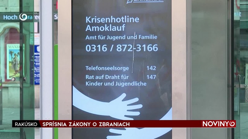 SPRÍSNIA ZÁKONY O ZBRANIACH