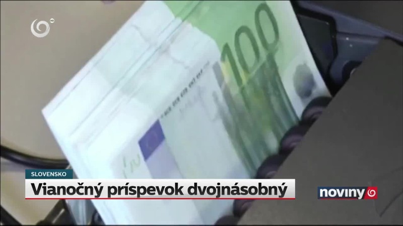 Vianočný príspevok dvojnásobný