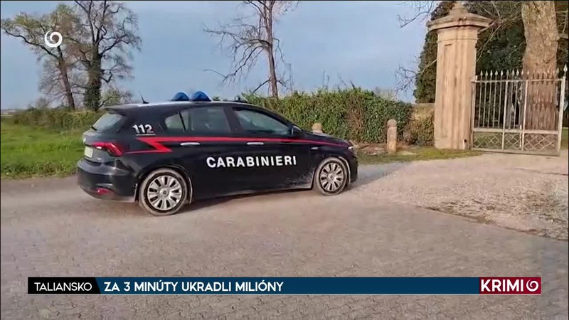 ZA 3 MINÚTY UKRADLI MILIÓNY