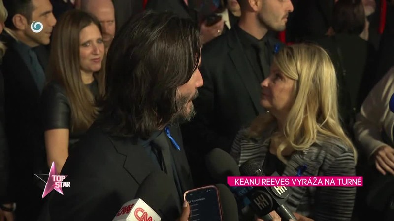 KEANU REEVES VYRÁŽA NA TURNÉ