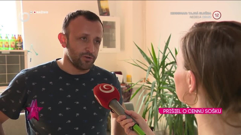 PRIŠIEL O CENNÚ SOŠKU