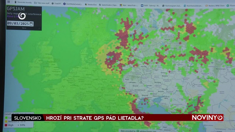 HROZÍ PRI STRATE GPS PÁD LIETADLA?