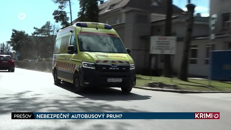 NEBEZPEČNÝ AUTOBUSOVÝ PRUH?