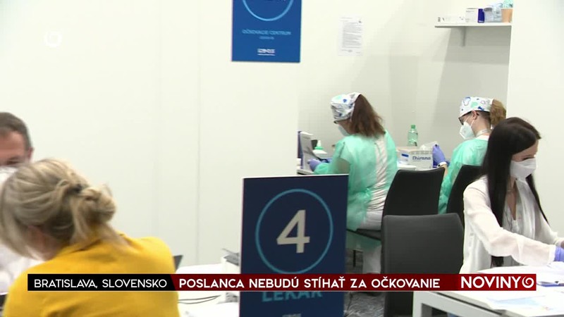 POSLANCA NEBUDÚ STÍHAŤ ZA OČKOVANIE