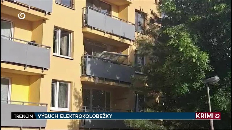 VÝBUCH ELEKTROKOLOBEŽKY