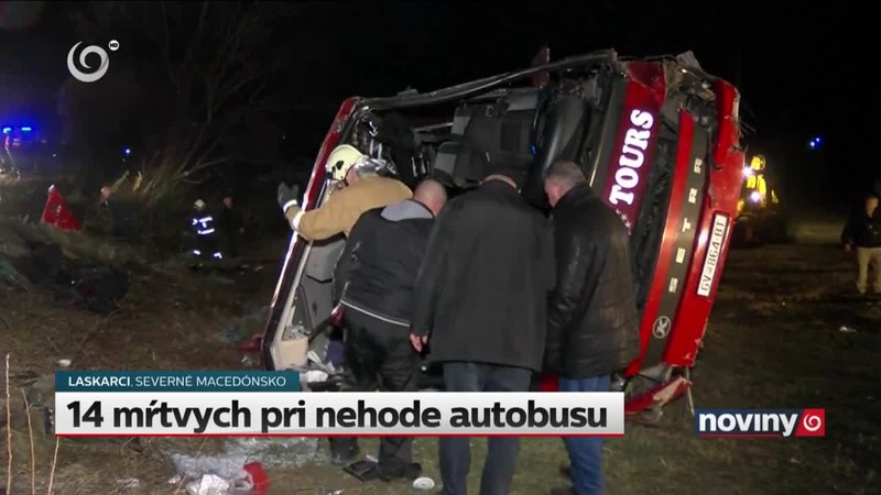 14 mŕtvych pri nehode autobusu
