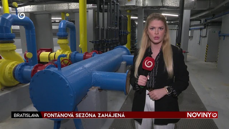 FONTÁNOVÁ SEZÓNA ZAHÁJENÁ