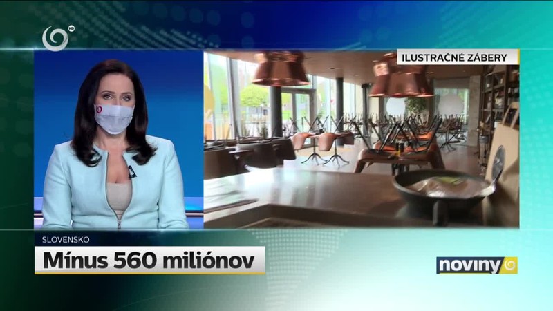 Mínus 560 miliónov