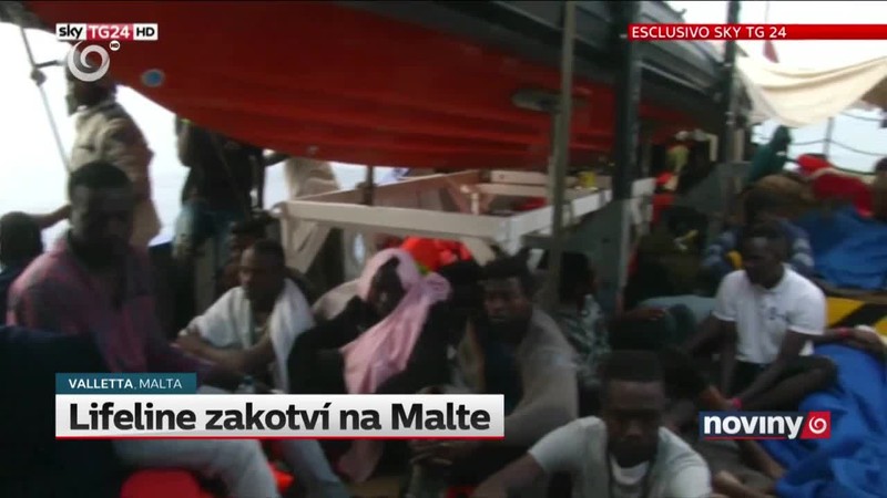 Lifeline zakotví na Malte
