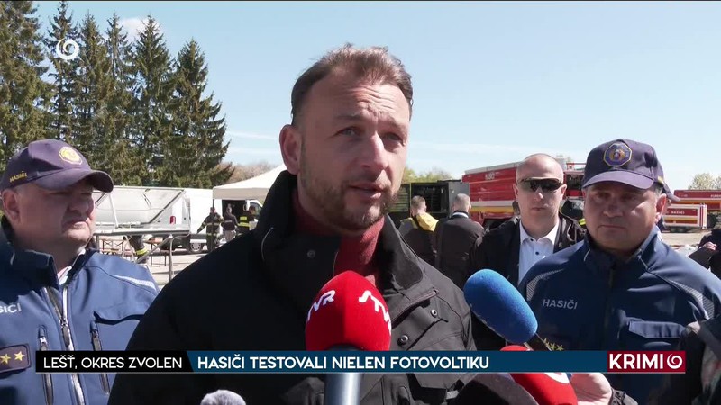 HASIČI TESTOVALI NIELEN FOTOVOLTIKU