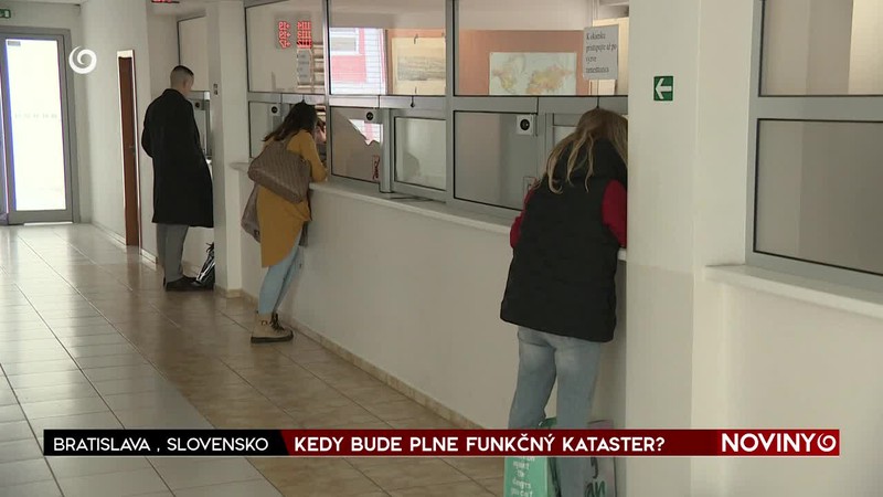 KEDY BUDE PLNE FUNKČNÝ KATASTER?