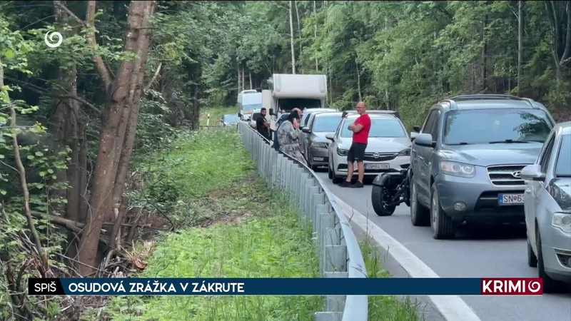OSUDOVÁ ZRÁŽKA V ZÁKRUTE