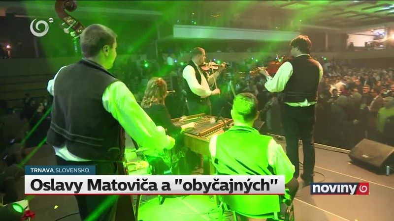 Oslavy Matoviča a "obyčajných"