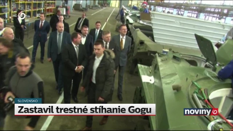 Zastavil trestné stíhanie Gogu