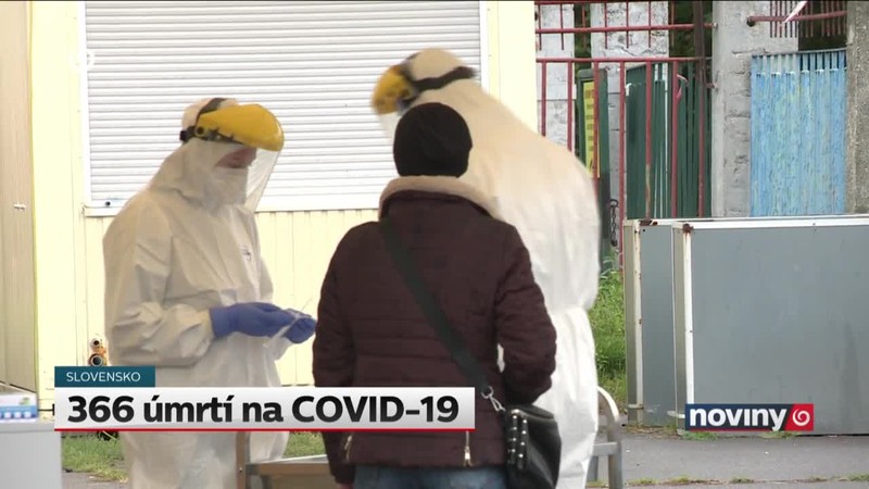 366 úmrtí na COVID-19