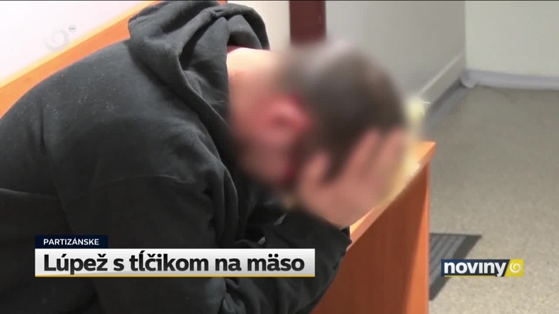Lúpež s tĺčikom na mäso