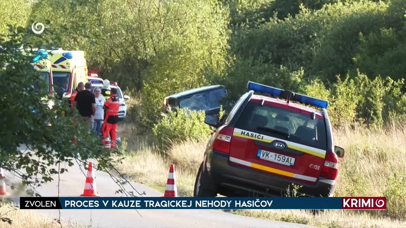 PROCES V KAUZE TRAGICKEJ NEHODY HASIČOV