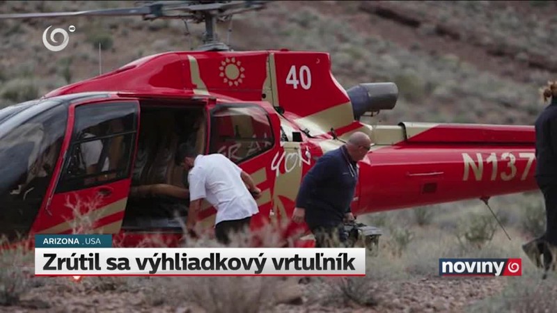 Zrútil sa výhliadkový vrtuľník