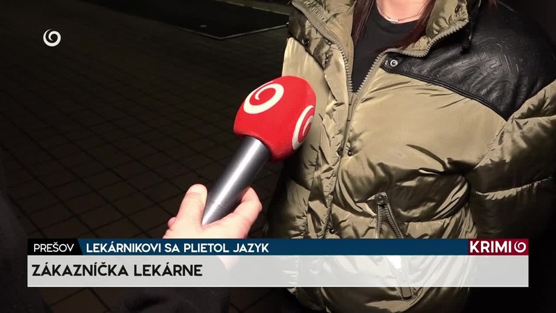 LEKÁRNIKOVI SA PLIETOL JAZYK