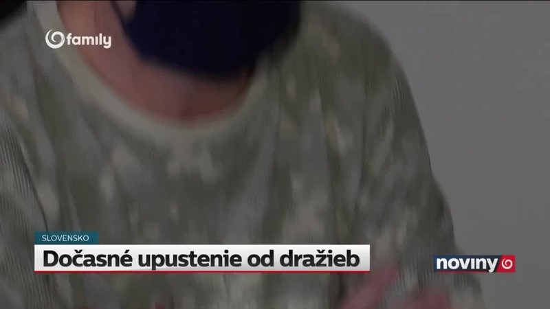 Dočasné upustenie od dražieb