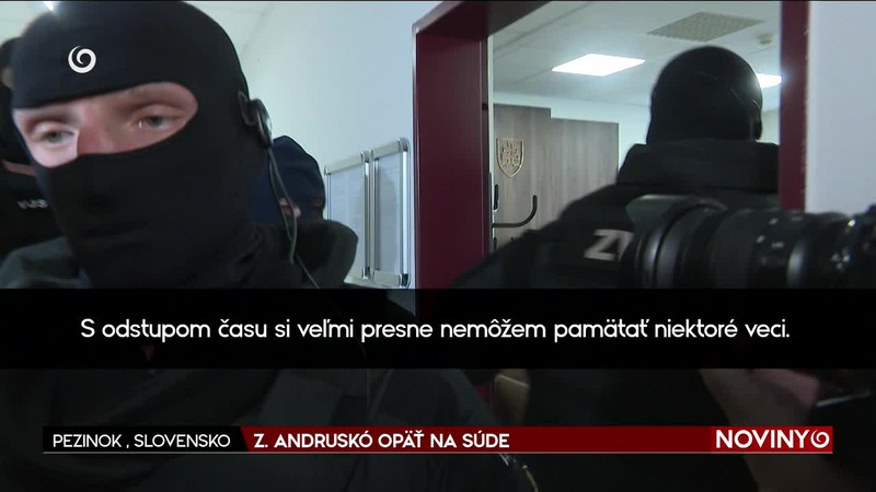 Z. ANDRUSKÓ OPÄŤ NA SÚDE