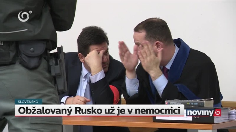 Obžalovaný Rusko už je v nemocnici