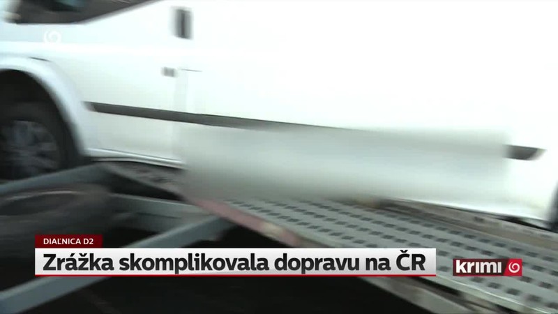 Zrážka skomplikovala dopravu na ČR