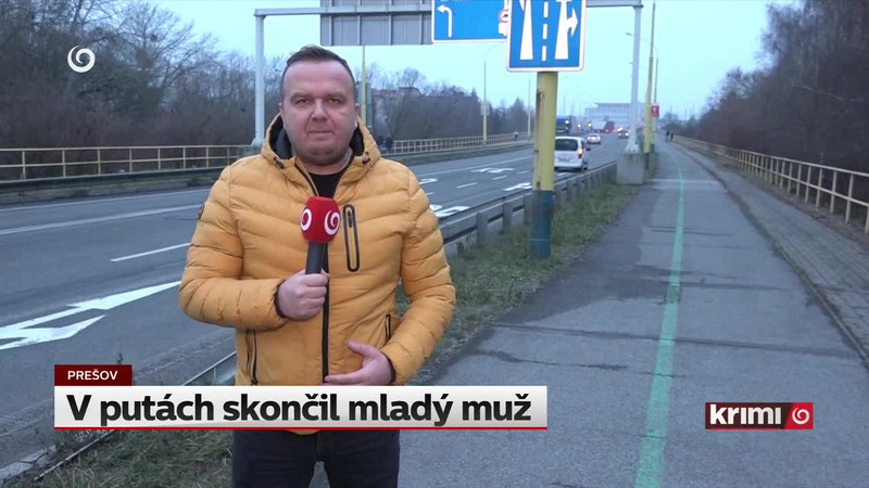 V putách skončil mladý muž