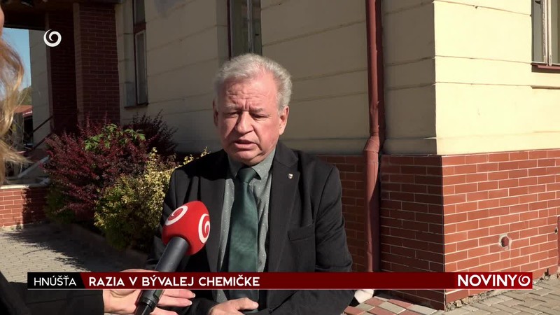 RAZIA V BÝVALEJ CHEMIČKE