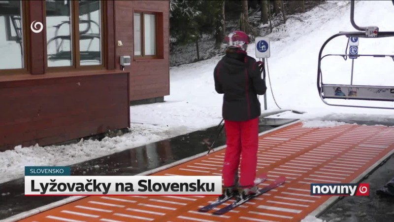 Lyžovačky na Slovensku