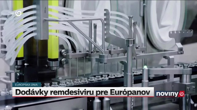 Dodávky remdesiviru pre Európanov