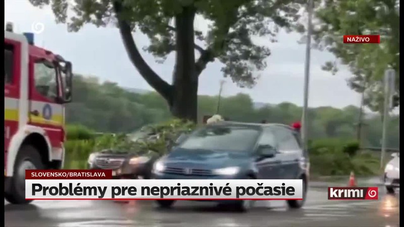 Problémy pre nepriaznivé počasie