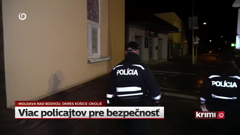 Viac policajtov pre bezpečnosť