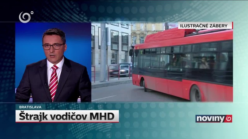 Štrajk vodičov MHD
