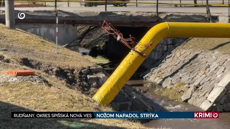 NOŽOM NAPADOL STRÝKA