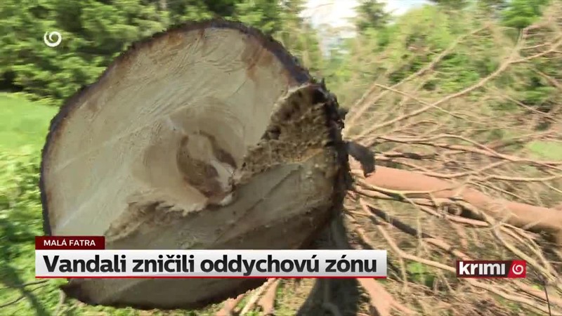 Vandali zničili oddychovú zónu