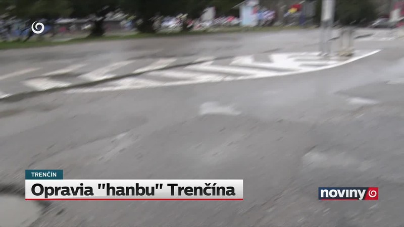 Opravia "hanbu" Trenčína