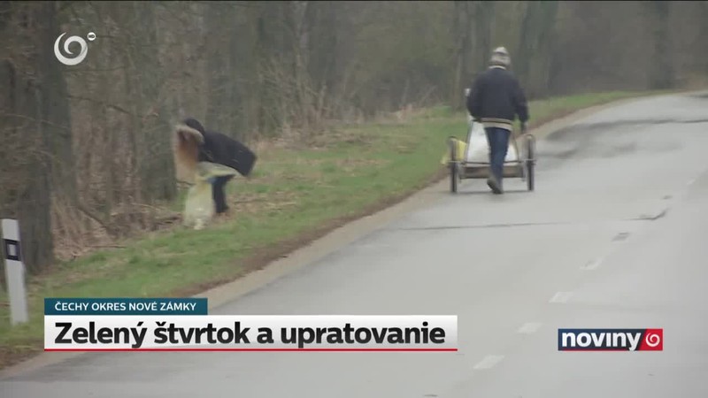 Zelený štvrtok a upratovanie