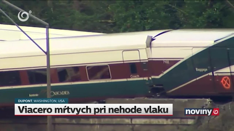 Viacero mŕtvych pri nehode vlaku