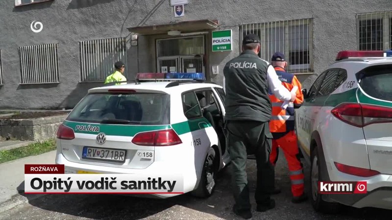 Opitý vodič sanitky