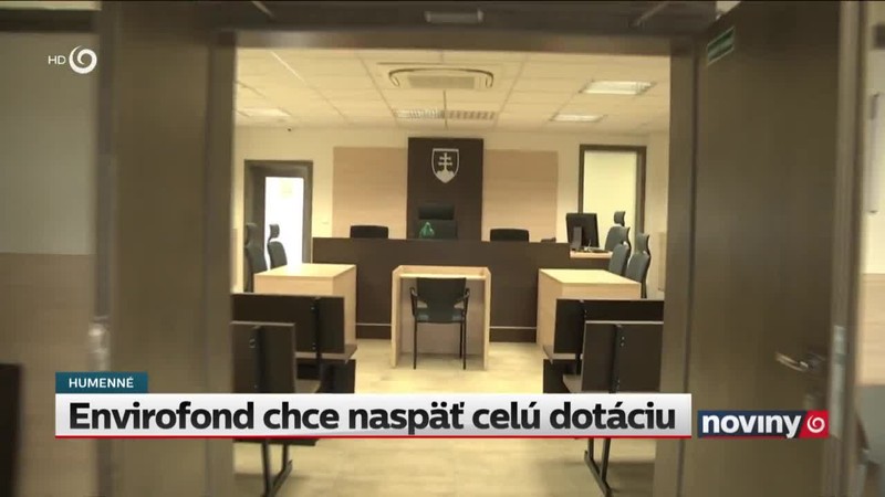 Envirofond chce naspäť celú dotáciu